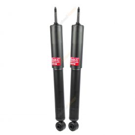 Pair KYB Shock Absorbers Twin Tube Gas-Filled Excel-G Front 348011