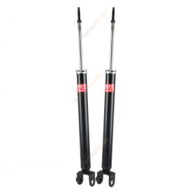 Pair KYB Shock Absorbers Twin Tube Gas-Filled Excel-G Rear 348024