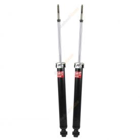 Pair KYB Shock Absorbers Twin Tube Gas-Filled Excel-G Rear 348036