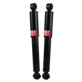 Pair KYB Shock Absorbers Twin Tube Gas-Filled Excel-G Rear 348058