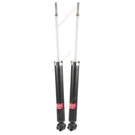 Pair KYB Shock Absorbers Twin Tube Gas-Filled Excel-G Rear 349035