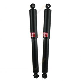 Pair KYB Shock Absorbers Twin Tube Gas-Filled Excel-G Rear 349044