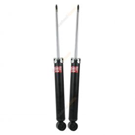 Pair KYB Shock Absorbers Twin Tube Gas-Filled Excel-G Rear 349048