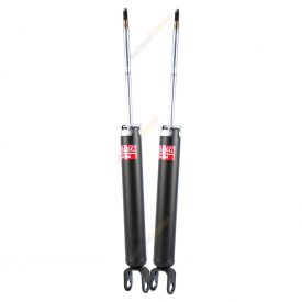 Pair KYB Shock Absorbers Twin Tube Gas-Filled Excel-G Rear 349085
