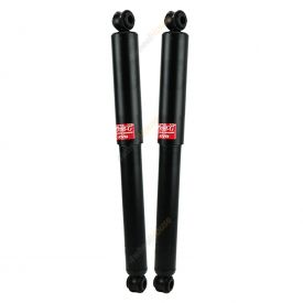 Pair KYB Shock Absorbers Twin Tube Gas-Filled Excel-G Rear 349221