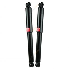Pair KYB Shock Absorbers Twin Tube Gas-Filled Excel-G Rear 349236