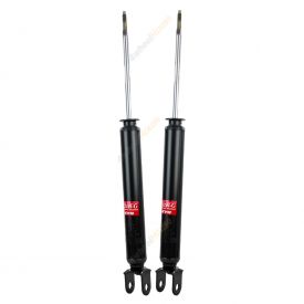 Pair KYB Shock Absorbers Twin Tube Gas-Filled Excel-G Rear 349244