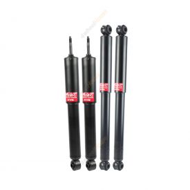 4 x KYB Shock Absorbers Twin Tube Gas-Filled Excel-G Front Rear 343324 343252