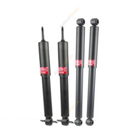 4 x KYB Shock Absorbers Twin Tube Gas-Filled Excel-G Front Rear 343215 343326