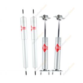 4 x KYB Shock Absorbers Gas-A-Just Gas-Filled Front Rear 553321 554287