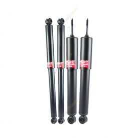 4 x KYB Shock Absorbers Twin Tube Gas-Filled Excel-G Front Rear 344420 343256