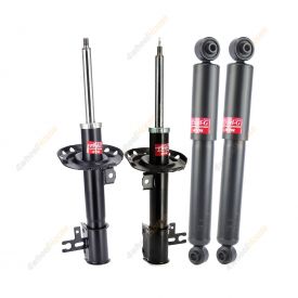 4 x KYB Strut Shock Absorbers Excel-G Front Rear 339703 339702 349043