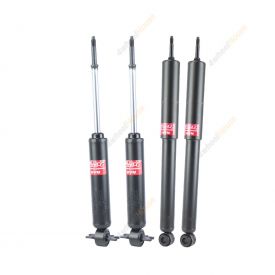 4 x KYB Shock Absorbers Twin Tube Gas-Filled Excel-G Front Rear 343011 343081