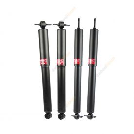 4 x KYB Shock Absorbers Twin Tube Gas-Filled Excel-G Front Rear 344393 344418