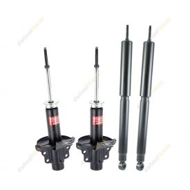 4 x KYB Shock Absorbers Twin Tube Gas-Filled Excel-G Front Rear 341247 344292