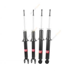 4 x KYB Shock Absorbers Twin Tube Gas-Filled Excel-G Front Rear 341264 341265