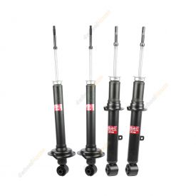 4 x KYB Shock Absorbers Twin Tube Gas-Filled Excel-G Front Rear 341266 341267