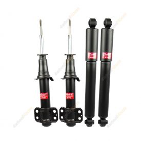 4 x KYB Shock Absorbers Twin Tube Gas-Filled Excel-G Front Rear 338035 345054