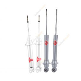 4 x KYB Shock Absorbers Gas-A-Just Gas-Filled Front Rear 551115 551116