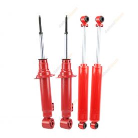 4 x KYB Shock Absorbers Skorched 4's Front Rear 841006 845028