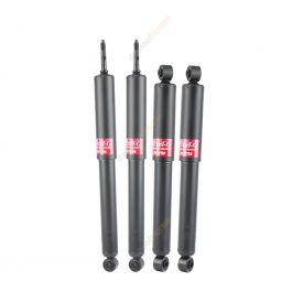 4 x KYB Shock Absorbers Twin Tube Gas-Filled Excel-G Front Rear 342001 342002