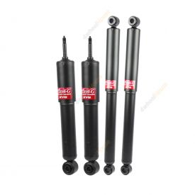 4 x KYB Shock Absorbers Twin Tube Gas-Filled Excel-G Front Rear 343369 343367
