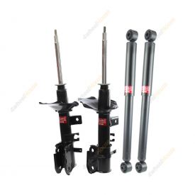 4 x KYB Strut Shock Absorbers Excel-G Front Rear 335016 335015 343388