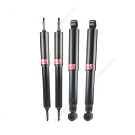4 x KYB Shock Absorbers Twin Tube Gas-Filled Excel-G Front Rear 344360 345029