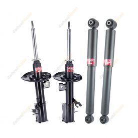 4 x KYB Strut Shock Absorbers Excel-G Front Rear 339199 339198 349078