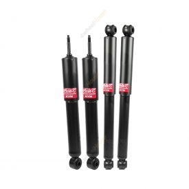 4 x KYB Shock Absorbers Twin Tube Gas-Filled Excel-G Front Rear 343342 343343