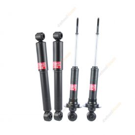 4 x KYB Shock Absorbers Twin Tube Gas-Filled Excel-G Front Rear 341317 343386