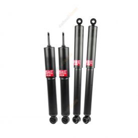 4 x KYB Shock Absorbers Twin Tube Gas-Filled Excel-G Front Rear 344493 344204