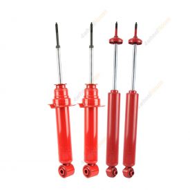 4 x KYB Shock Absorbers Skorched 4's Front Rear 841001 845017