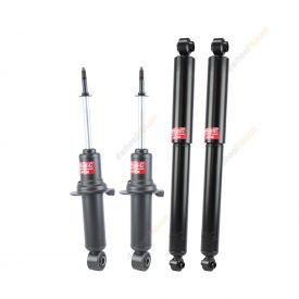 4 x KYB Shock Absorbers Twin Tube Gas-Filled Excel-G Front Rear 340106 340108