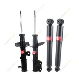 4 x KYB Strut Shock Absorbers Excel-G Front Rear 338107 338106 349098