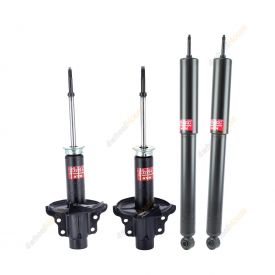 4 x KYB Shock Absorbers Gas-Filled Excel-G Front Rear 341395 341394 344359