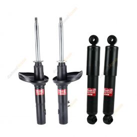 4 x KYB Strut Shock Absorbers Excel-G Front Rear 334023 334022 344112