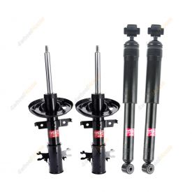 4 x KYB Strut Shock Absorbers Excel-G Gas Replacement Front Rear 339704 344813