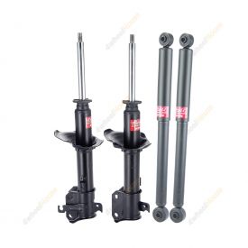 4 x KYB Strut Shock Absorbers Excel-G Front Rear 332105 332104 342022