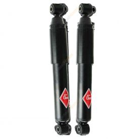 Pair KYB Shock Absorbers Gas-A-Just Gas-Filled Rear 551811