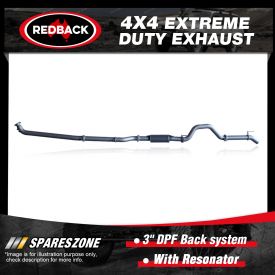 Redback 4x4 Exhaust with Resonator for Toyota Hilux GUN126R 2.8L 01/15-on