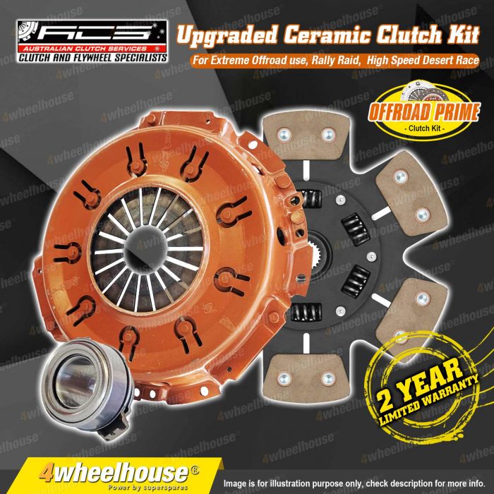 OffRoad Prime Cushioned Clutch Kit for Ford Courier PG PH PE Raider UV