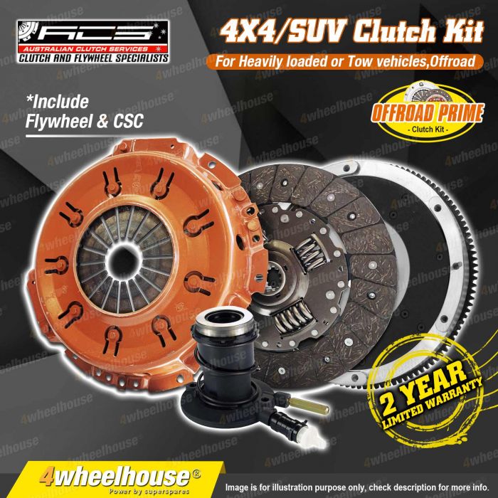 OffRoad Prime Organic Clutch Kit Incl Flywheel CSC for Ford Ranger XL PX