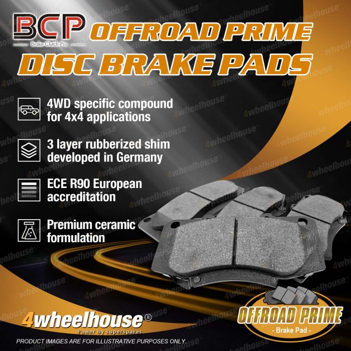 4pcs BCP Front 4WD Disc Brake Pads for Ford Explorer UT UX UZ 4.0L 4.6L