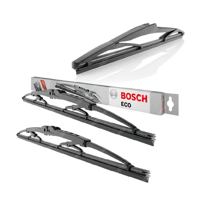 Bosch Wiper Blade Set for Toyota Landcruiser UZJ100W 1/1998-8/2007