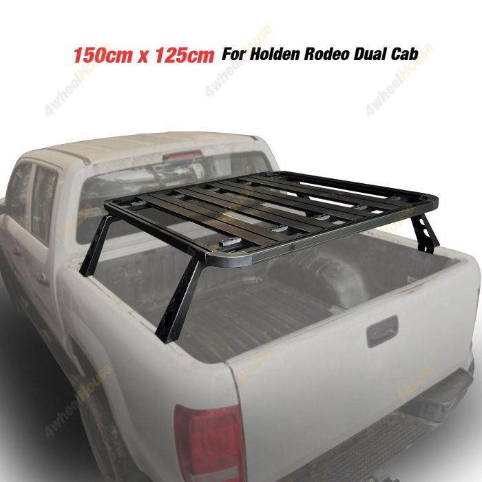 150x125cm Ute Flat Tub Platform Carrier Multifunction Rack for Holden Rodeo
