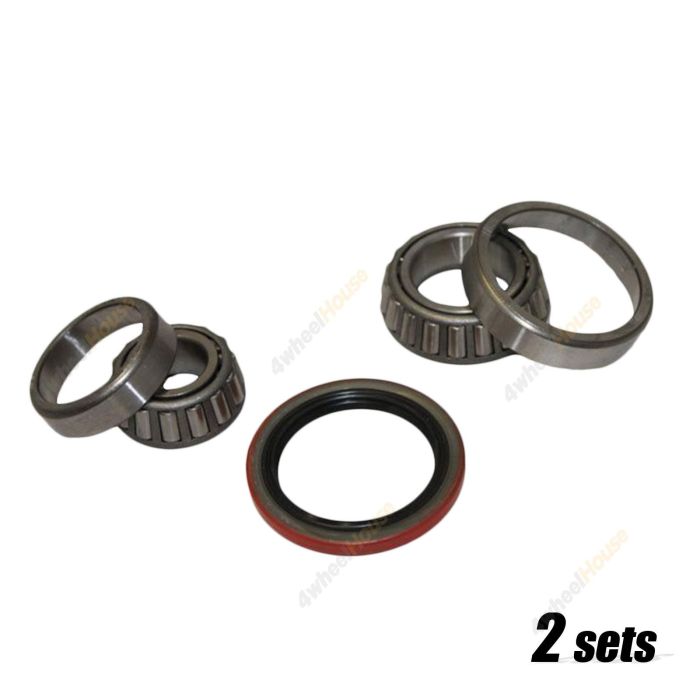 2 Sets Rear Wheel Bearing Kit for Mazda 323 E3 1.3L E5 1.5L 4Cyl 10/80-10/84