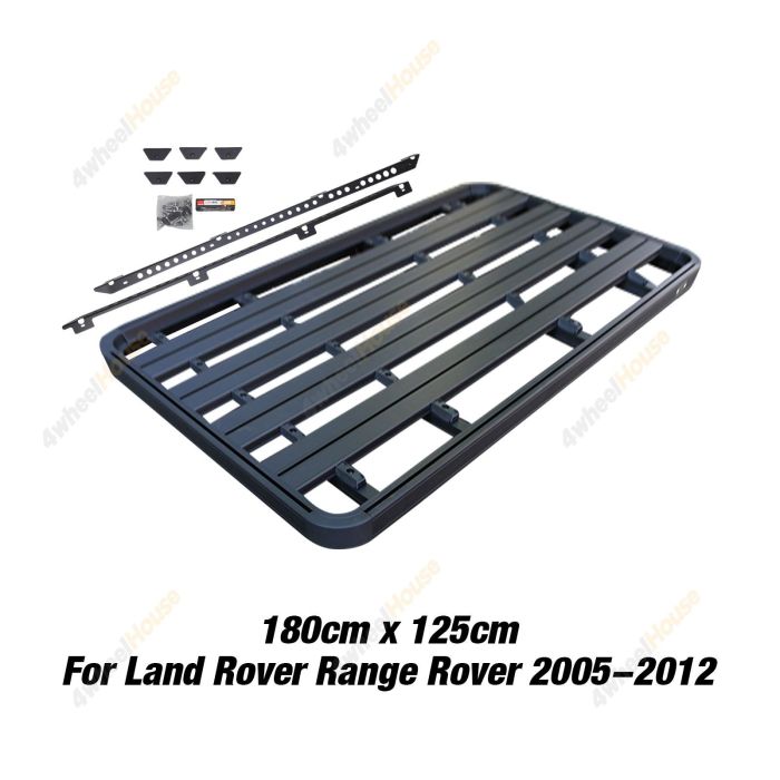 180x125cm Roof Rack Flat Platform & Bracket for Land Rover Range Rover 05-12