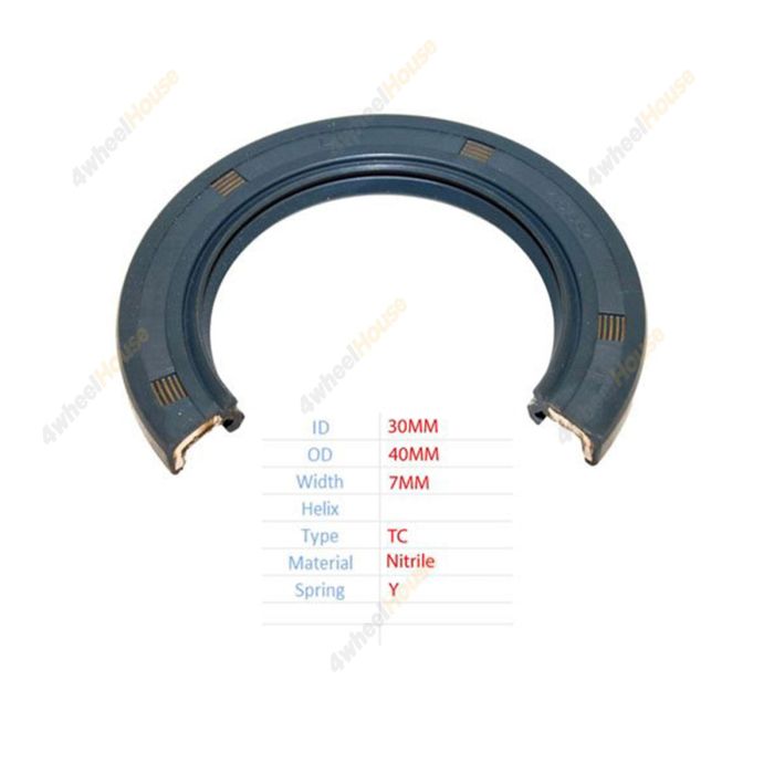 1 x CamShaft Oil Seal for Ssangyong Musso M162.990 I6 24v DOHC MPFI 161KW