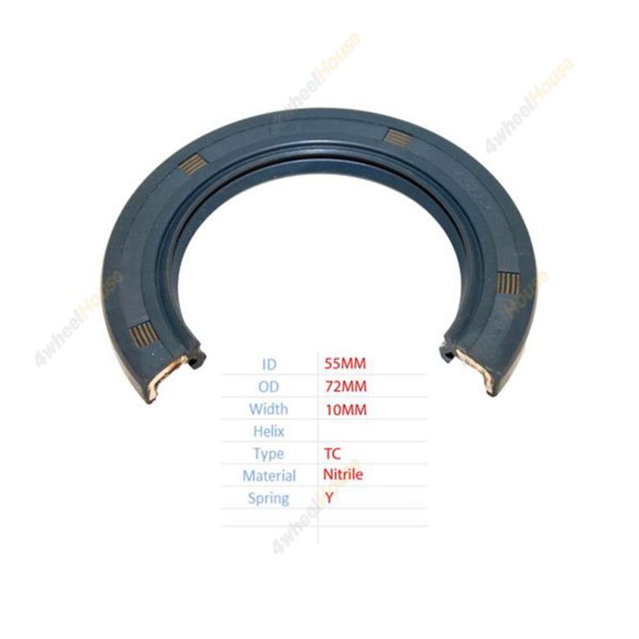 1 x Rear Wheel Bearing Oil Seal for Daihatsu Rocky I4 OHV 1986-1993 Outer